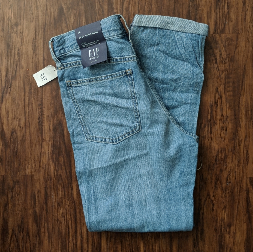 Distressed Girlfriend Denim - Picture 4 of 5
